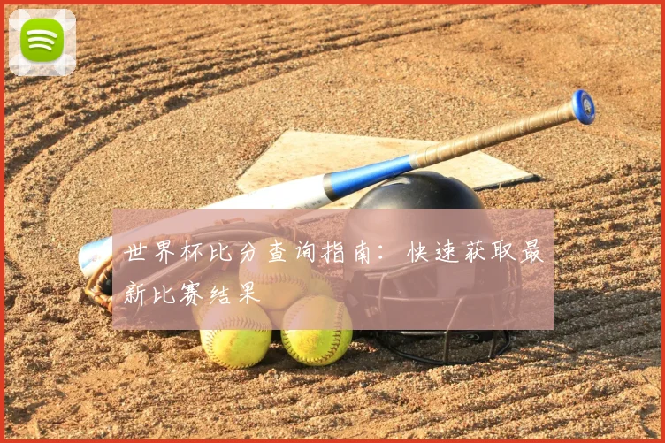 世界杯比分查询指南:快速获取最新比赛结果